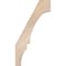 Ekena Millwork 3 1/2"W x 14"D x 26"H Balboa Smooth Knee Brace, Douglas Fir BRC04X14X26BOA00SDF - alternate 3